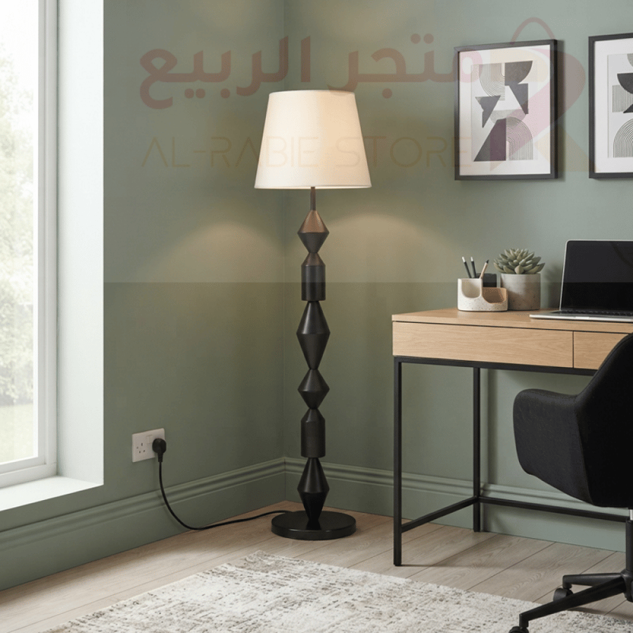 أباجورة أرضية طويلة عمود حديد فخمة رقم ML3521