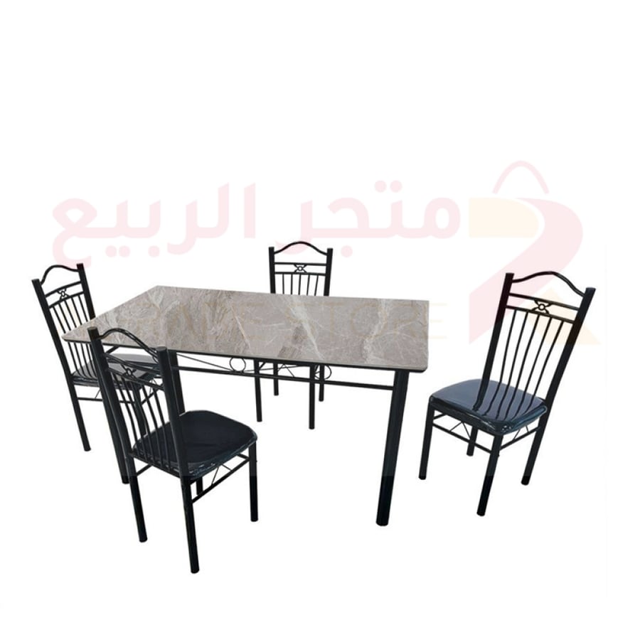 طاولة طعام سيراميك 4كراسي رقم SHD-10