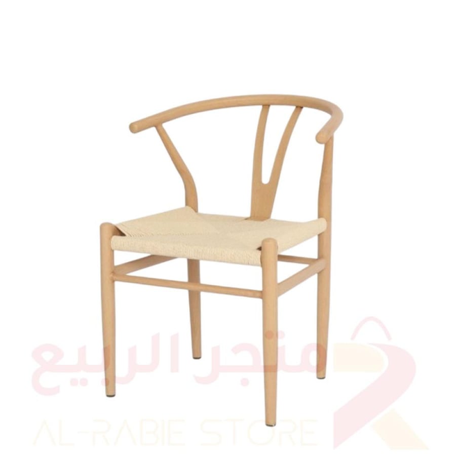 كرسي مفرد قماش بيج هيكل حديد رقم BZT-01