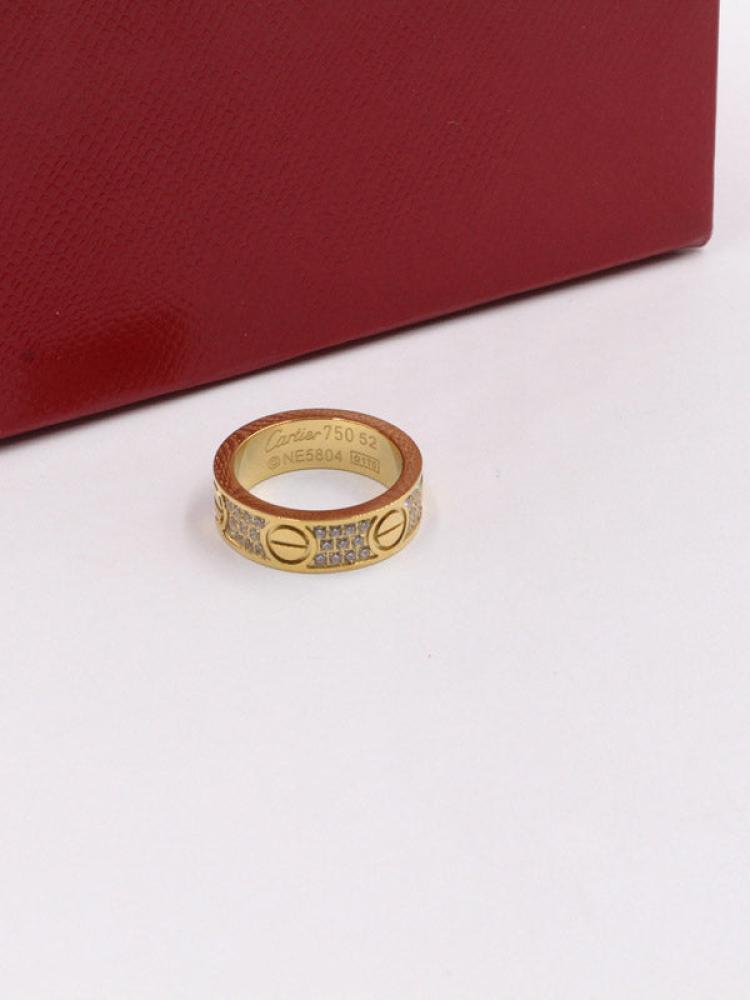 Cartier ring with accessories