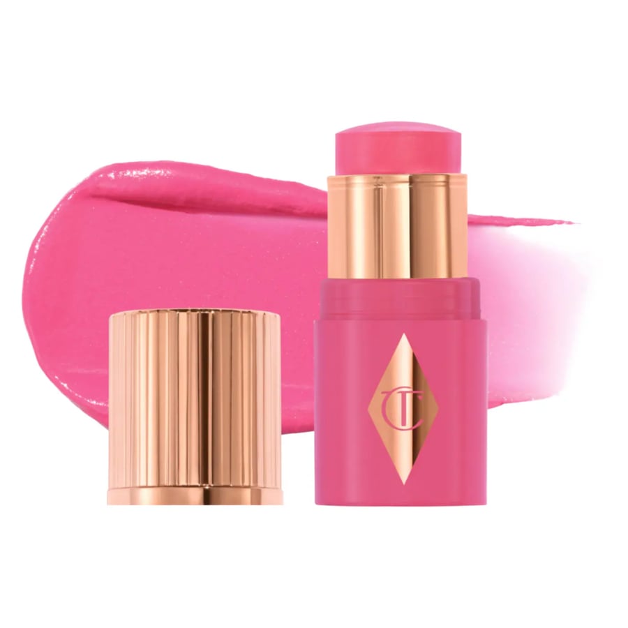 Mini Unreal Lip + Cheek Glow Blush Stick with Hyaluronic Acid