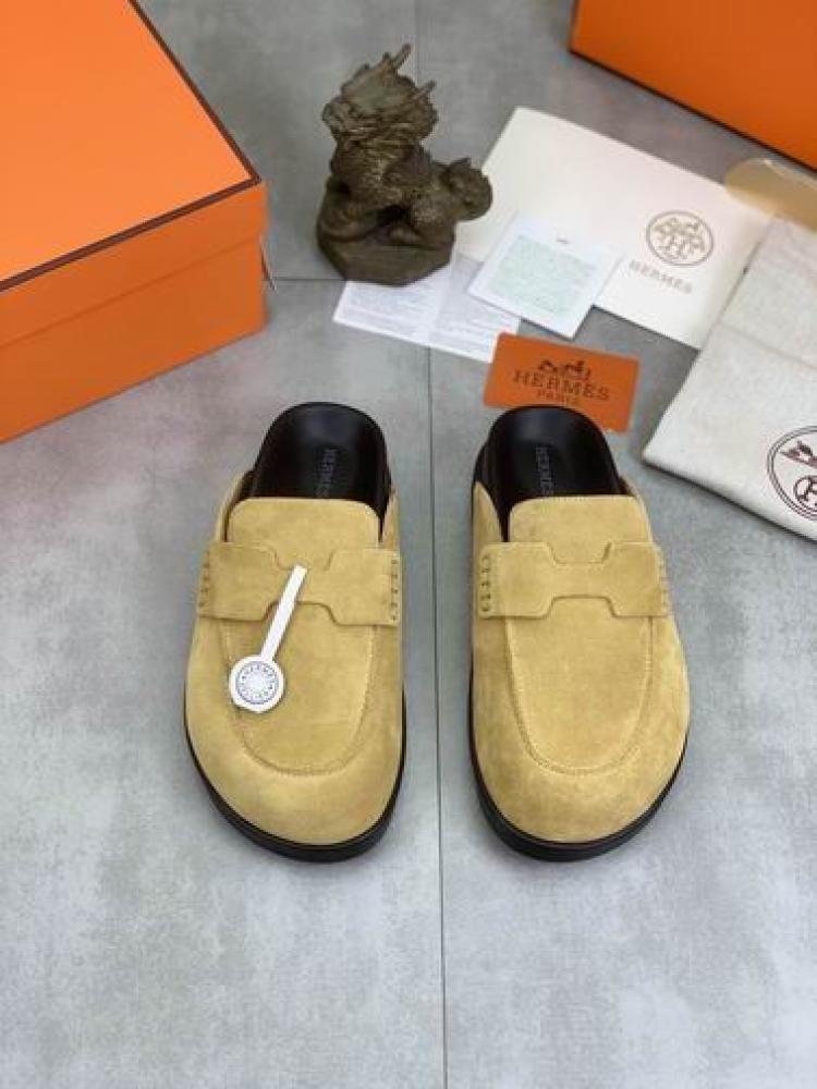 صندل هيرمز للجنسين شامواه بيج
