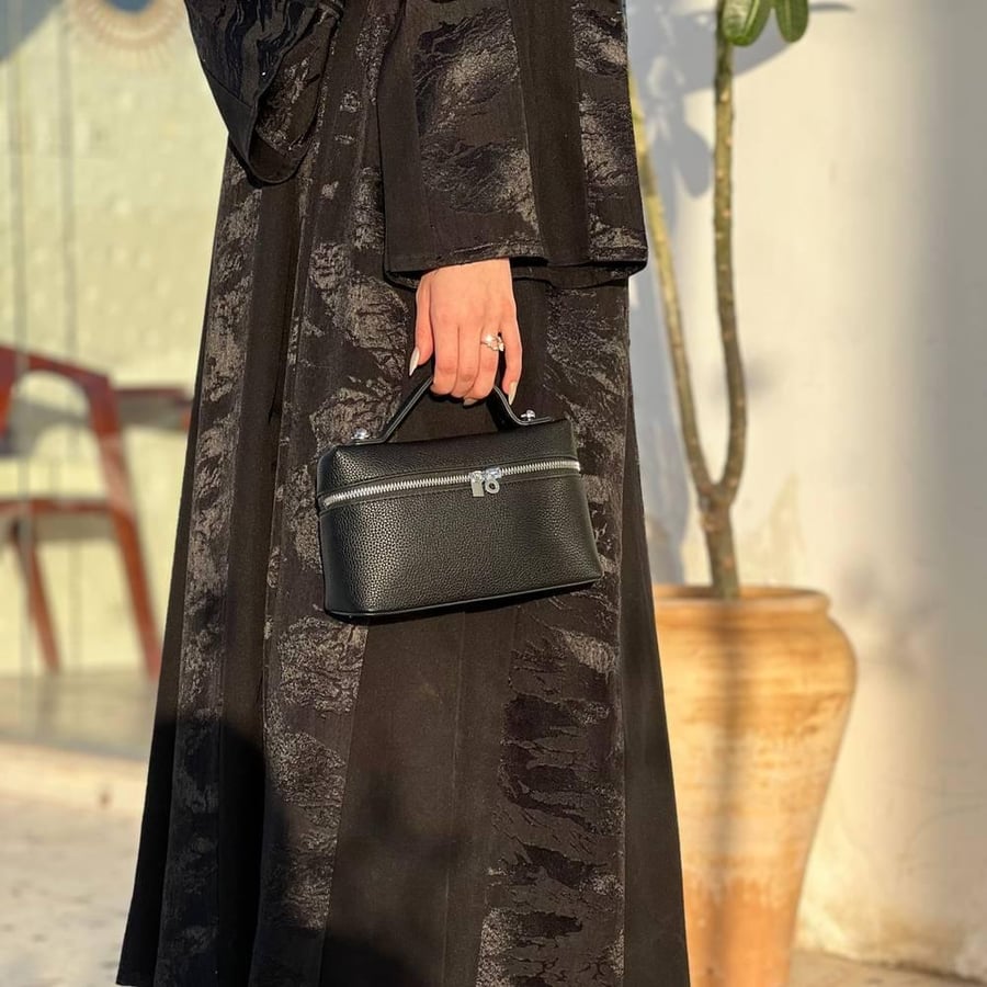 Luxury black bag