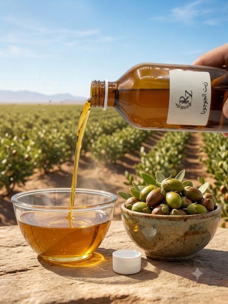 زيت الجوجوبا الطبيعي للشعر والبشرة اختيار الحجم