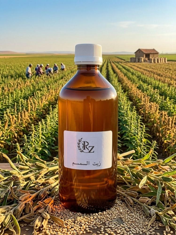 زيت السمسم البلدي الطبيعي