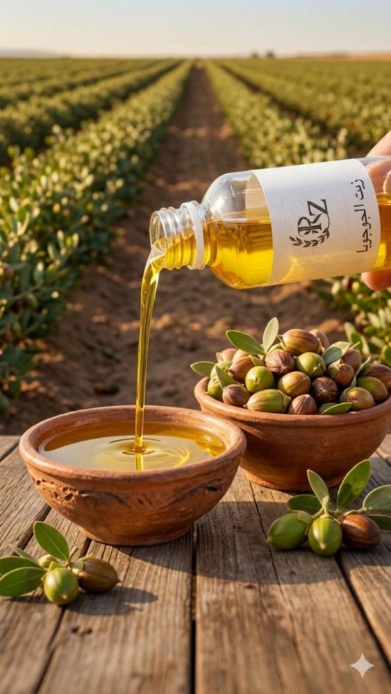 زيت الجوجوبا الطبيعي للشعر والبشرة اختيار الحجم