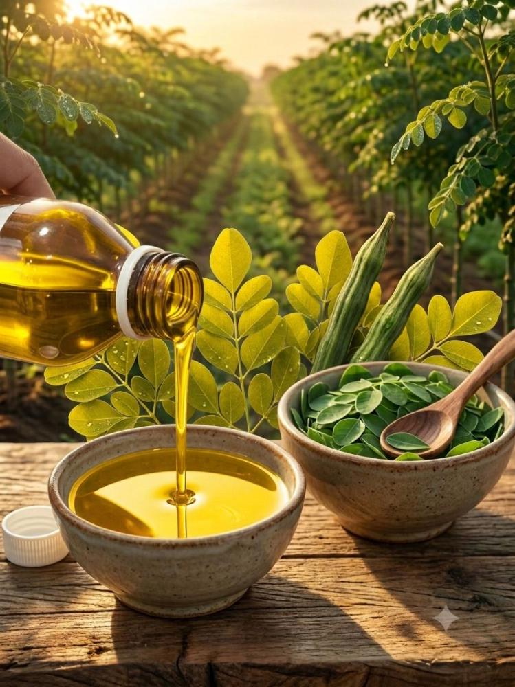 زيت المورينجا