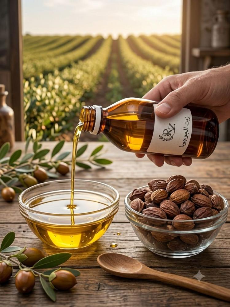 زيت الجوجوبا الطبيعي للشعر والبشرة اختيار الحجم