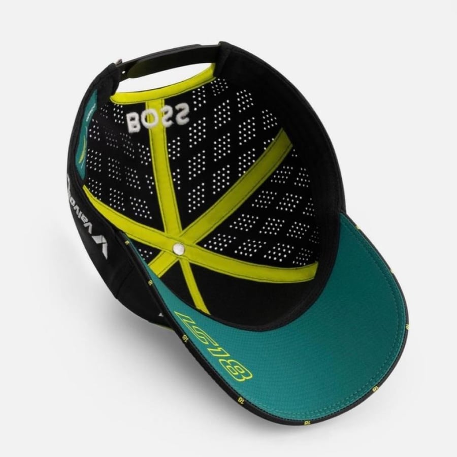 BLACK ASTON MARTIN CAP