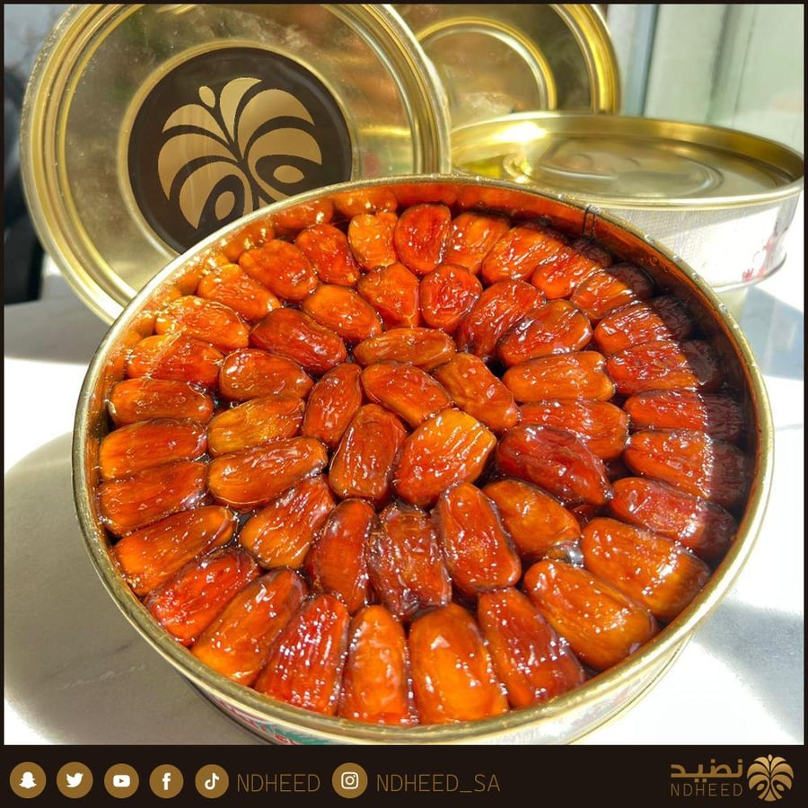 تمر صفري بيشة علب حبه كبير اشقر نضيد