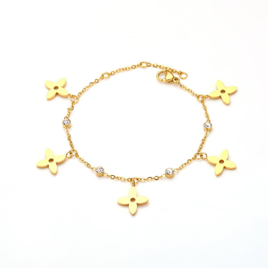 Shiny butterfly bracelet