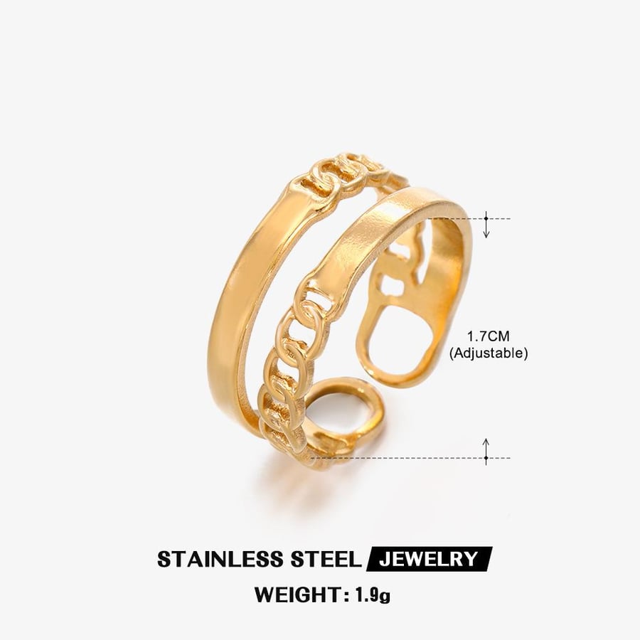 Chain Glow Ring
