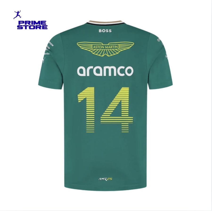 Aston Martin 2025 Fernando Alonso Driver T-Shirt