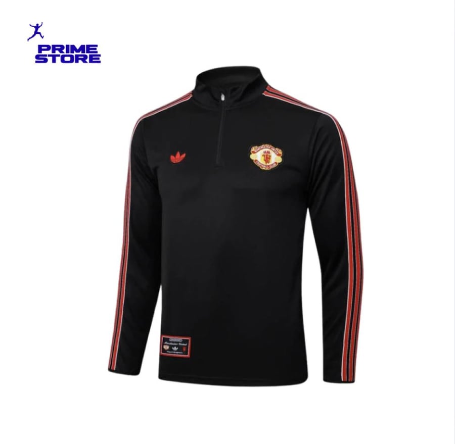 Manchester United Training Shirt 25/26 Black