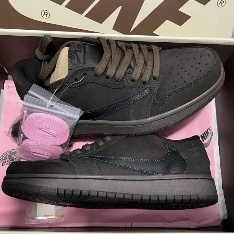 Jordan x Travis Scott Air Jordan 1 Low OG "Velvet Brown"