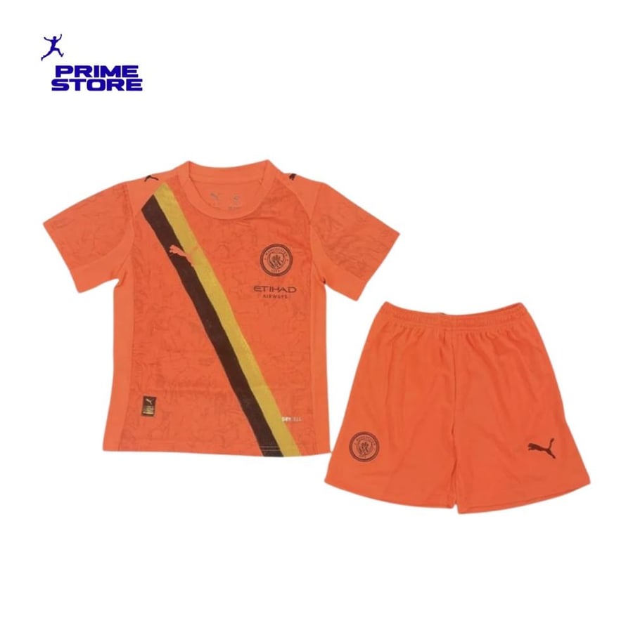 Manchester City Away kids Kit 2026 set