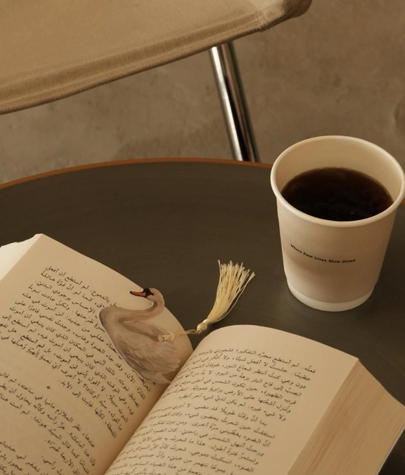 Bookmark - Swan