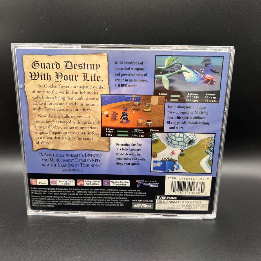 Guardians Crusade PS1 CIB