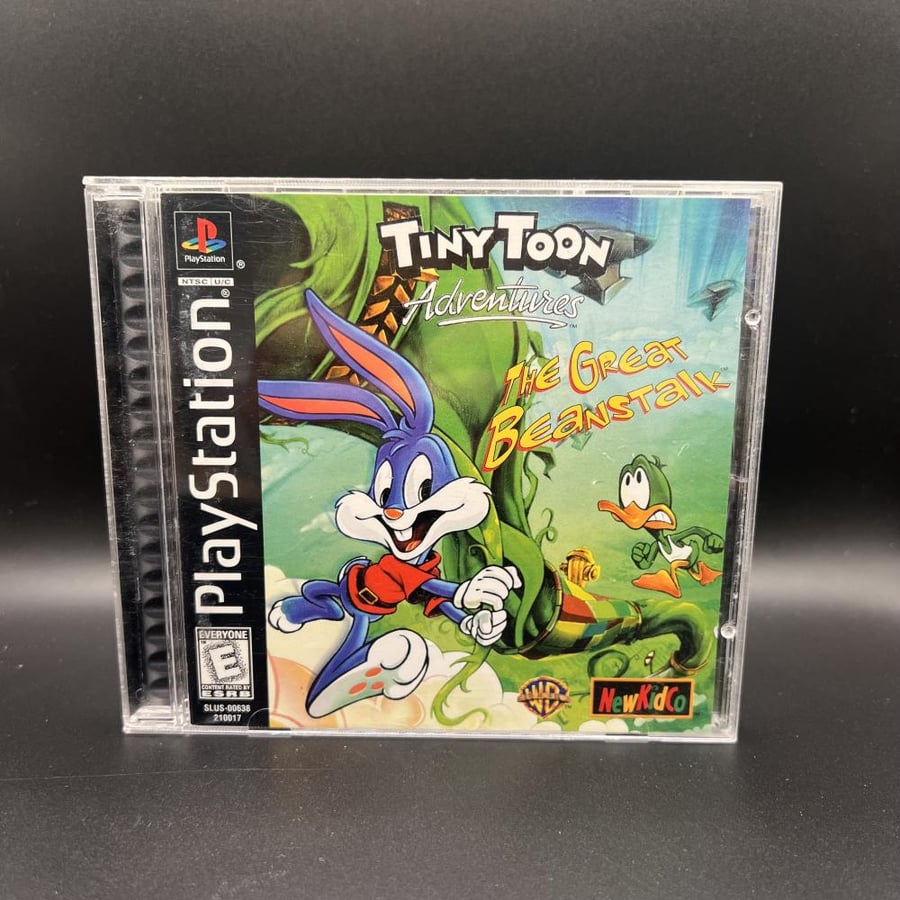 Tiny Toon Adventure The Great Beanstalk PS1 CIB