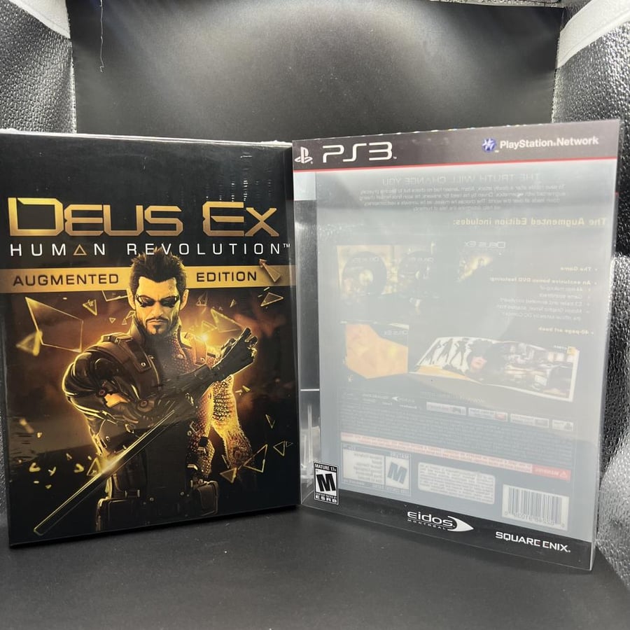 Deus Ex Human Revolution Augmented Edition For PS3 New