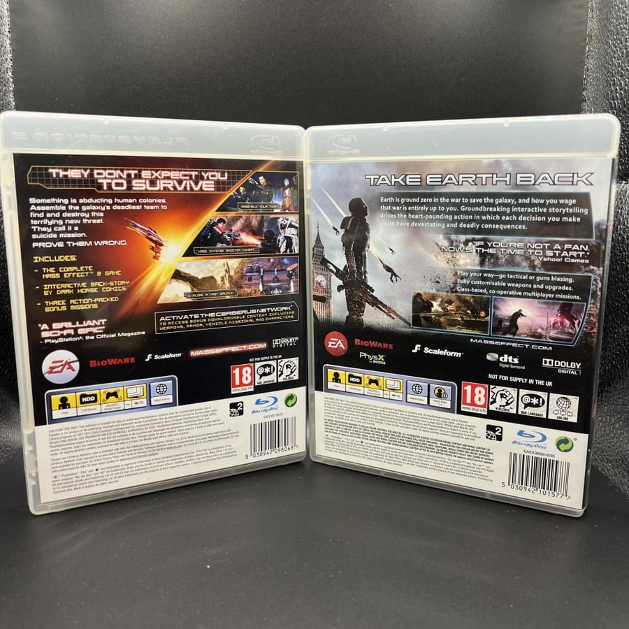Bundle Mass Effect 2 & 3 for PS3 CIB
