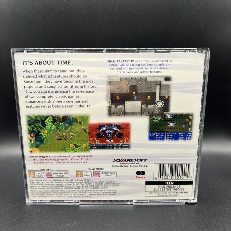 Final fantasy Chronicles for PS1 CIB