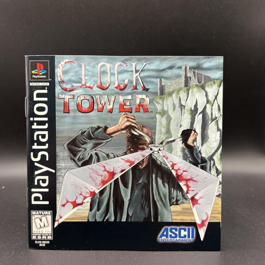 Clock Tower for PS1 CIB