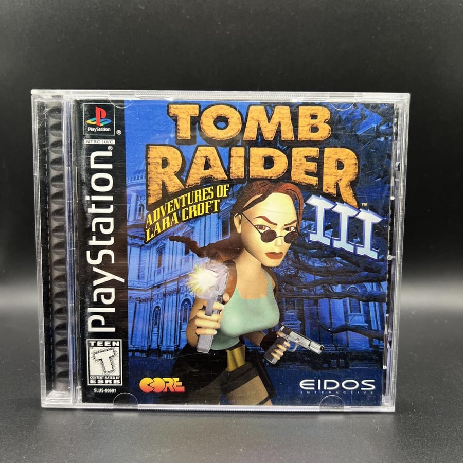 Tomb Raider 3 for PS1 CIB