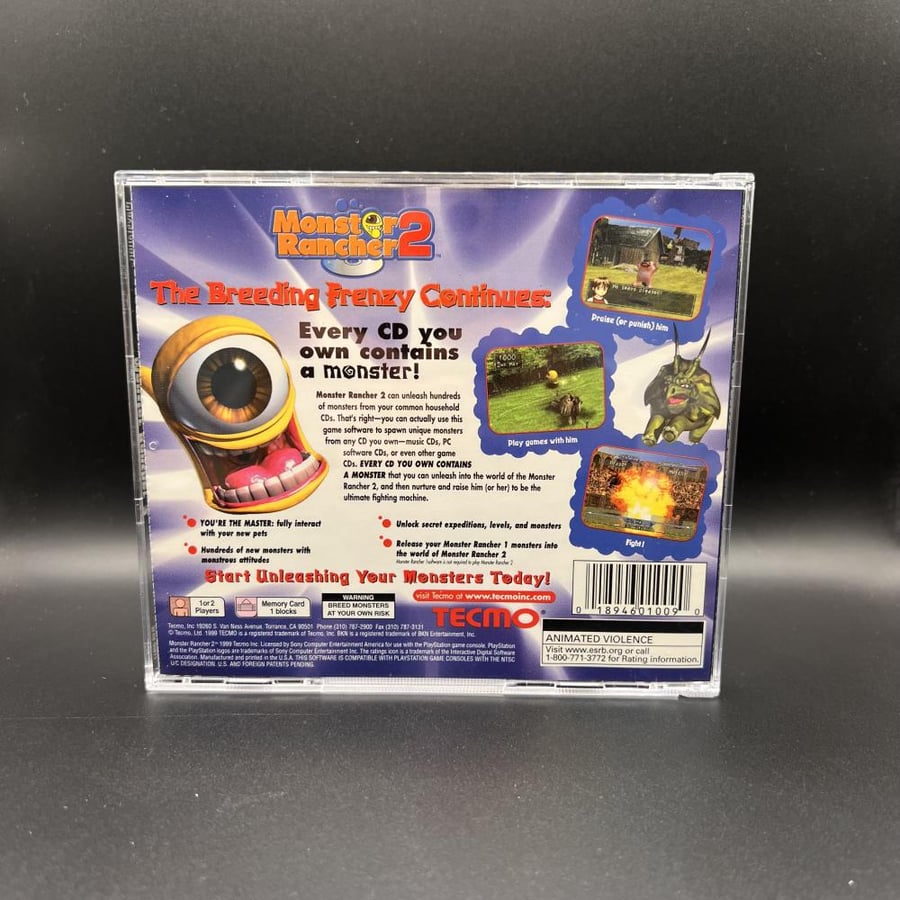 Monster Rancher 2 PS1 CIB