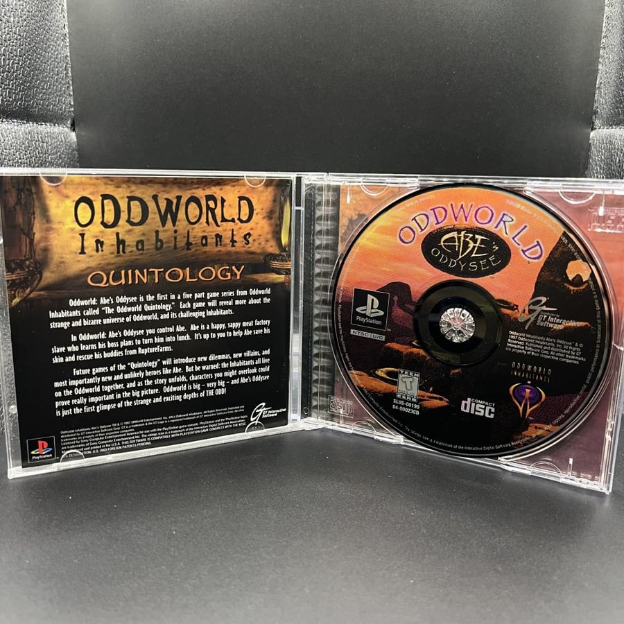 Oddworld for PS1 CIB