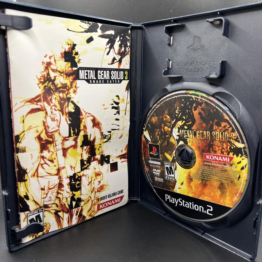 Metal Gear Solid 3 Snake Eater for PS2 CIB