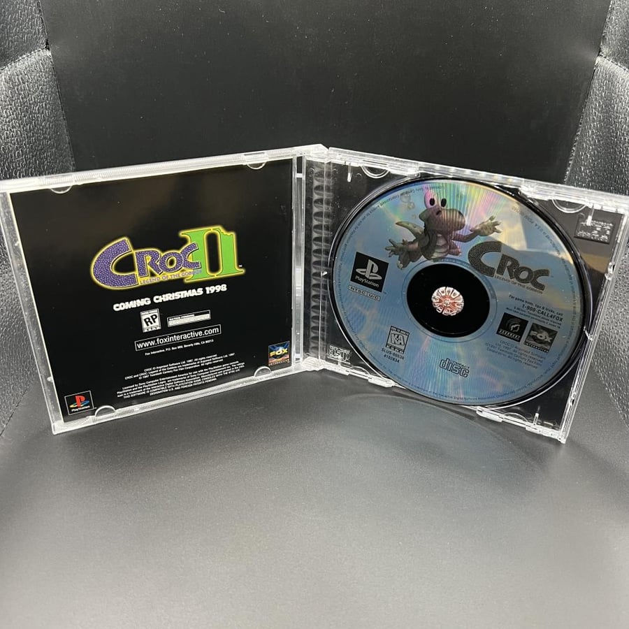 Croc leagen of gobbos for PS1 CIB