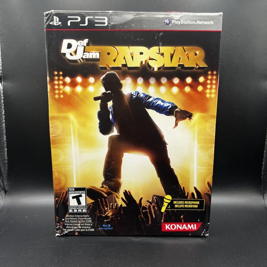 Def Jam Rapstar – PS3 – USA – CIB