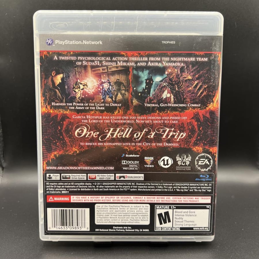 Shadow Of Damned For PS3 CIB