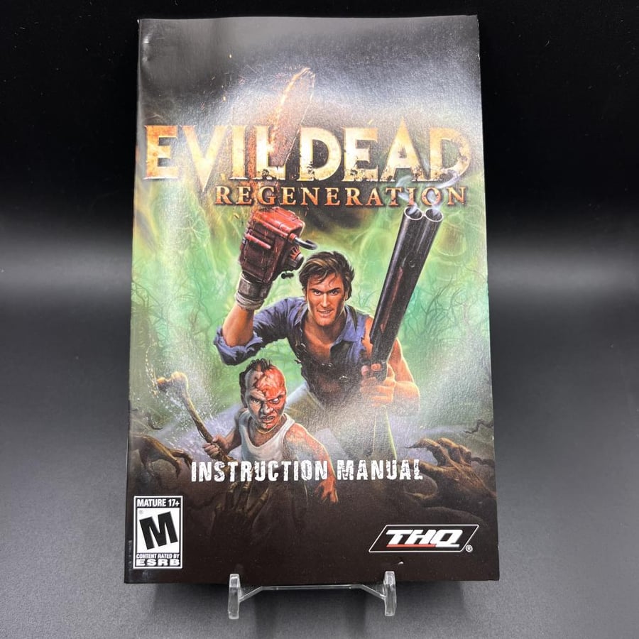 Evil Dead Regeneration PS2 NTSC-U CIB