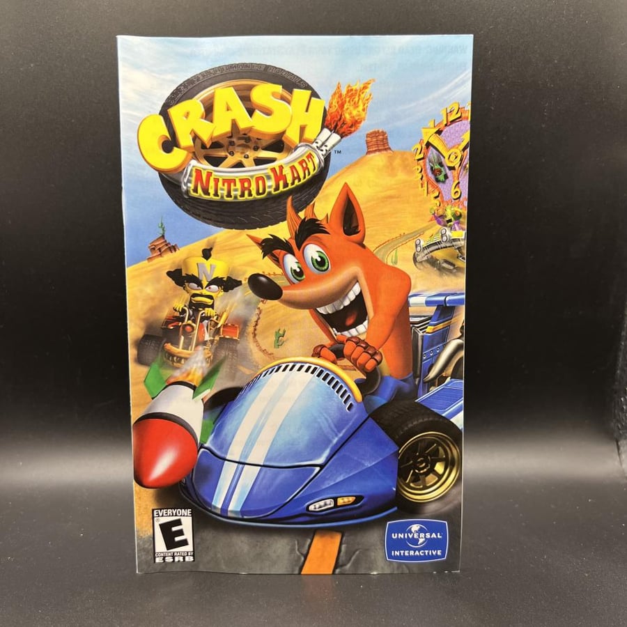 Crash Nitro Cart for PS2 CIB