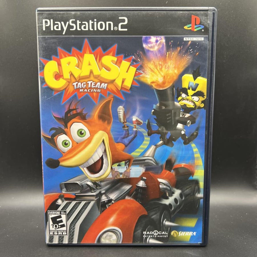 Crash Tag Team Racing for PS2 CIB