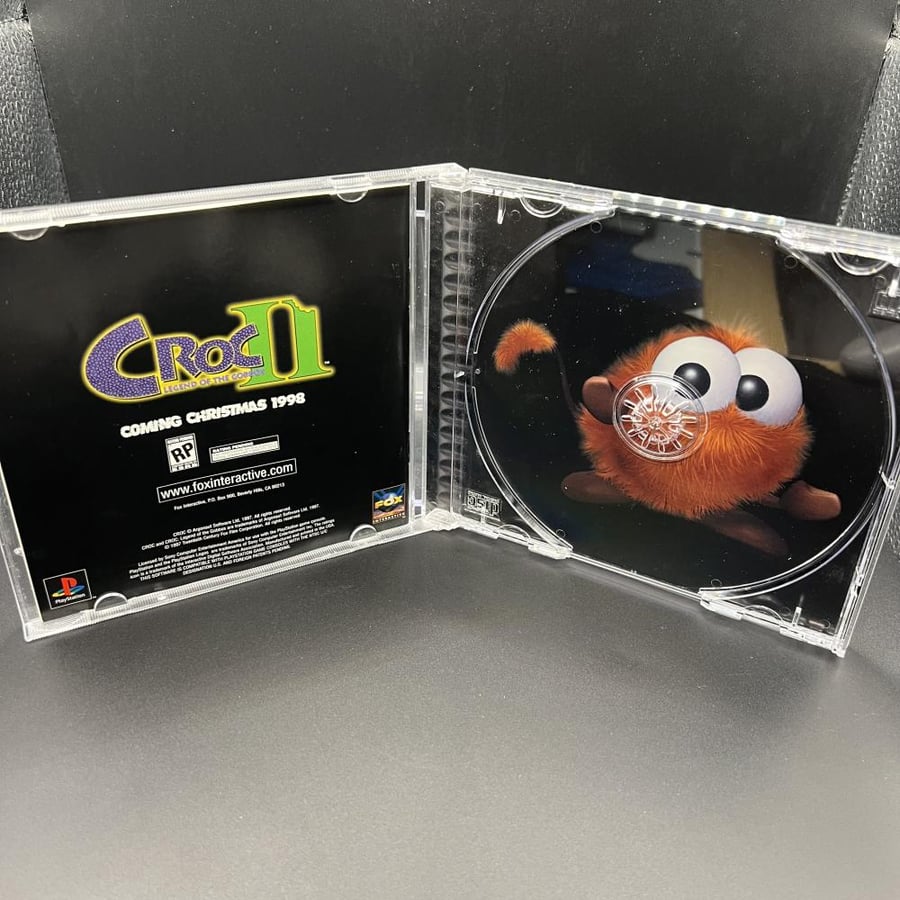 Croc leagen of gobbos for PS1 CIB