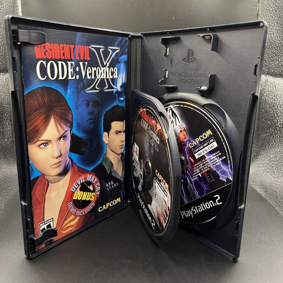 Resident Evil Code: Veronica for PS2 CIB