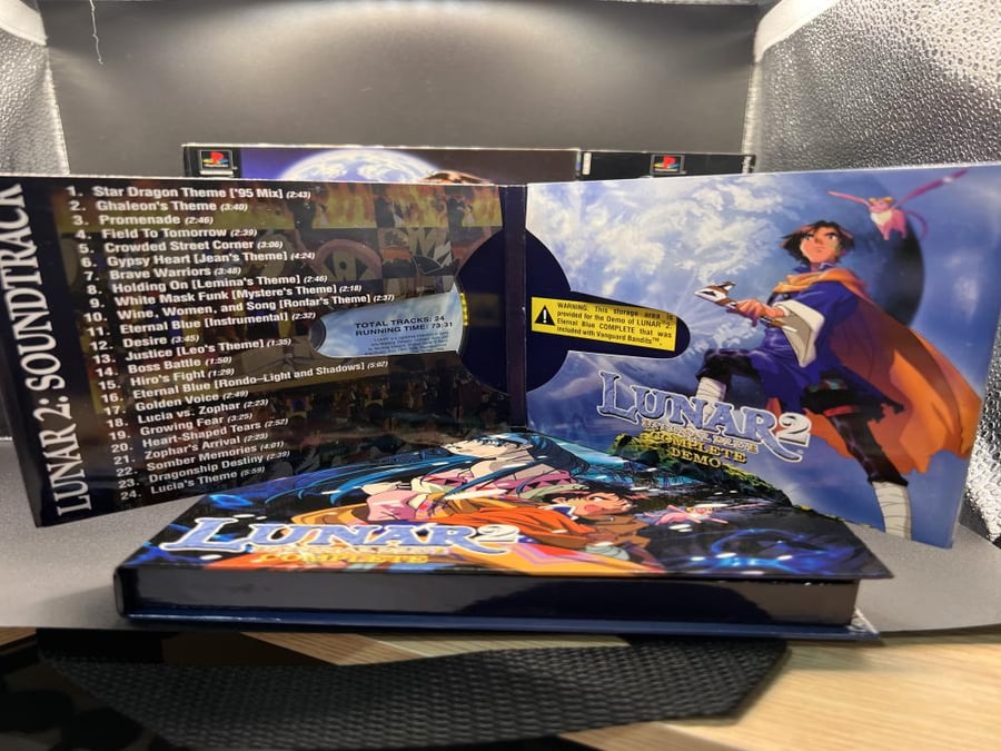 Lunar 2 Eternal Blue Complete PS1 CIB