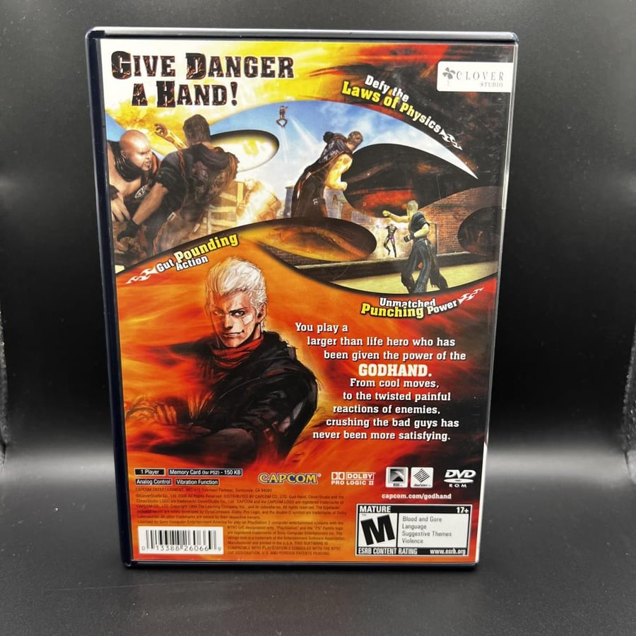 God Hand – PS2 – NTSC-U/C (USA) – CIB