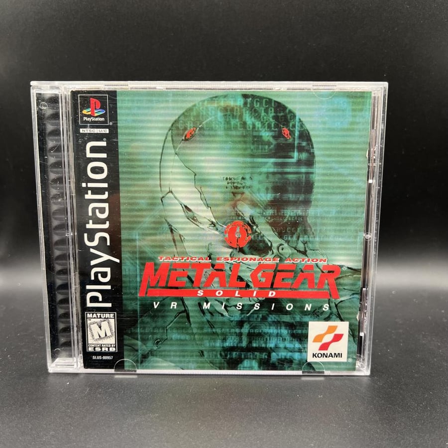 Metal Gear Solid VR Mission for PS1 CIB