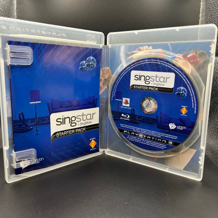 Sing Star For PS3 CIB
