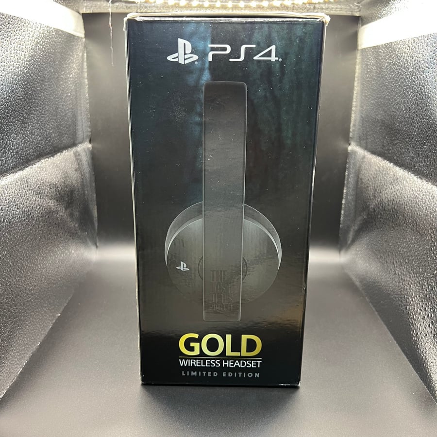 The Last Of Us part 2 Gold Wireless Headset Limited Edition For PS4 New
