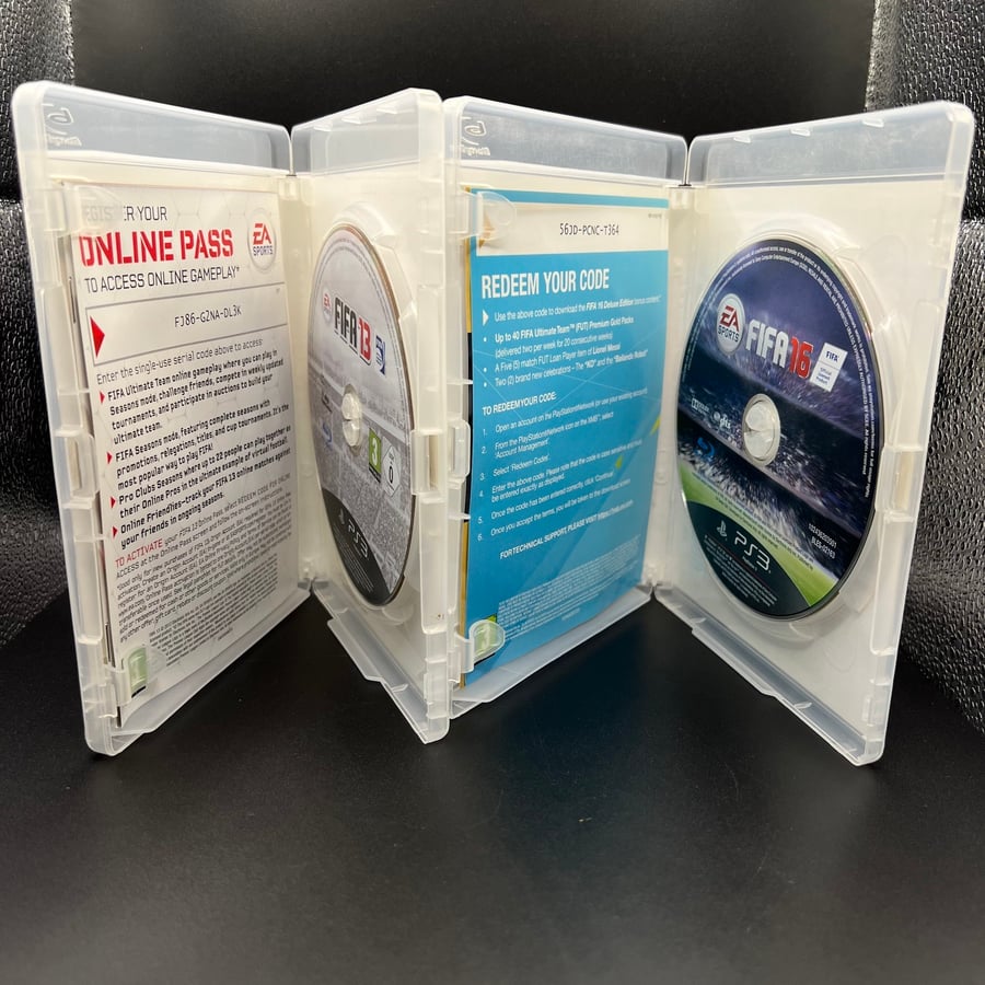 FIFA 13 and 16 Bundle For PS3 CIB