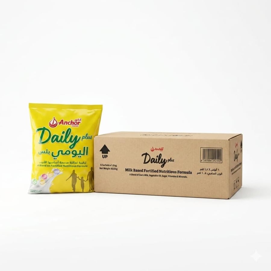 Ankor Daily Plus Milk Bag 1.8 kg*6 bags
