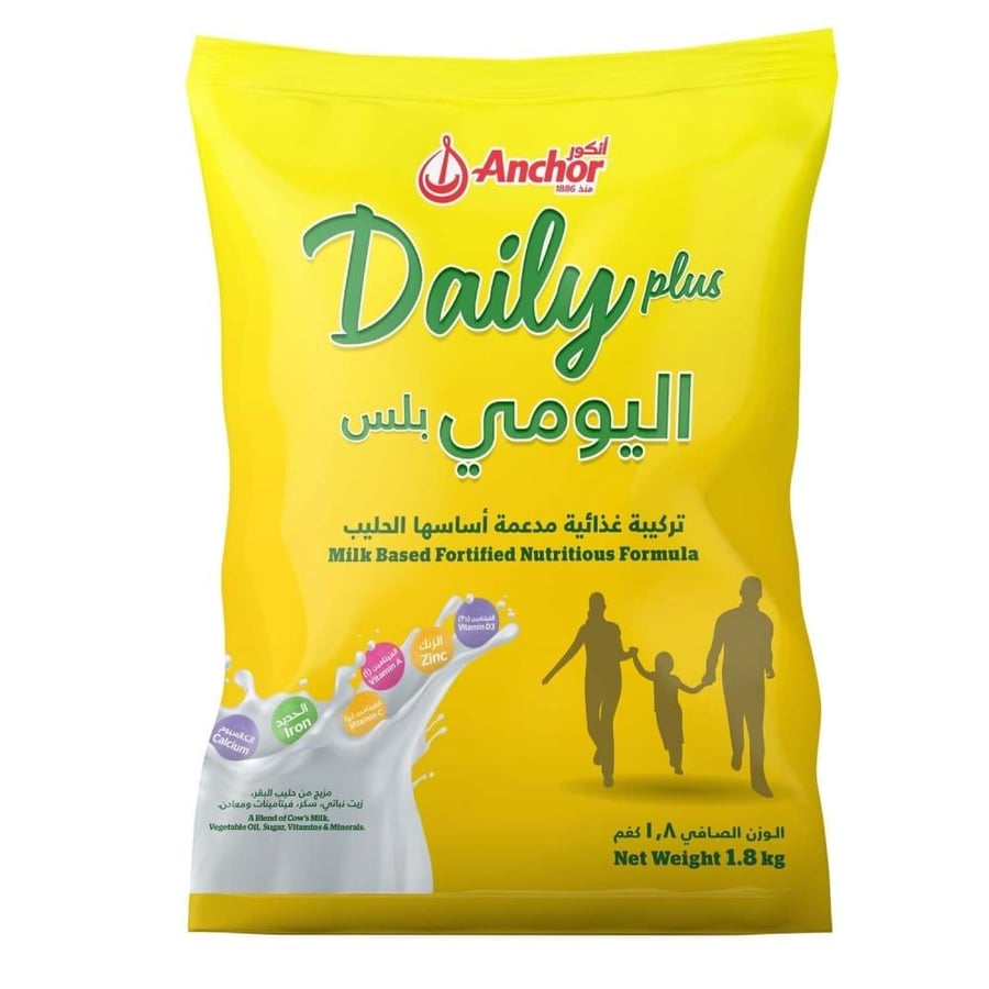 Ankor Daily Plus Milk Bag 1.8 kg*6 bags