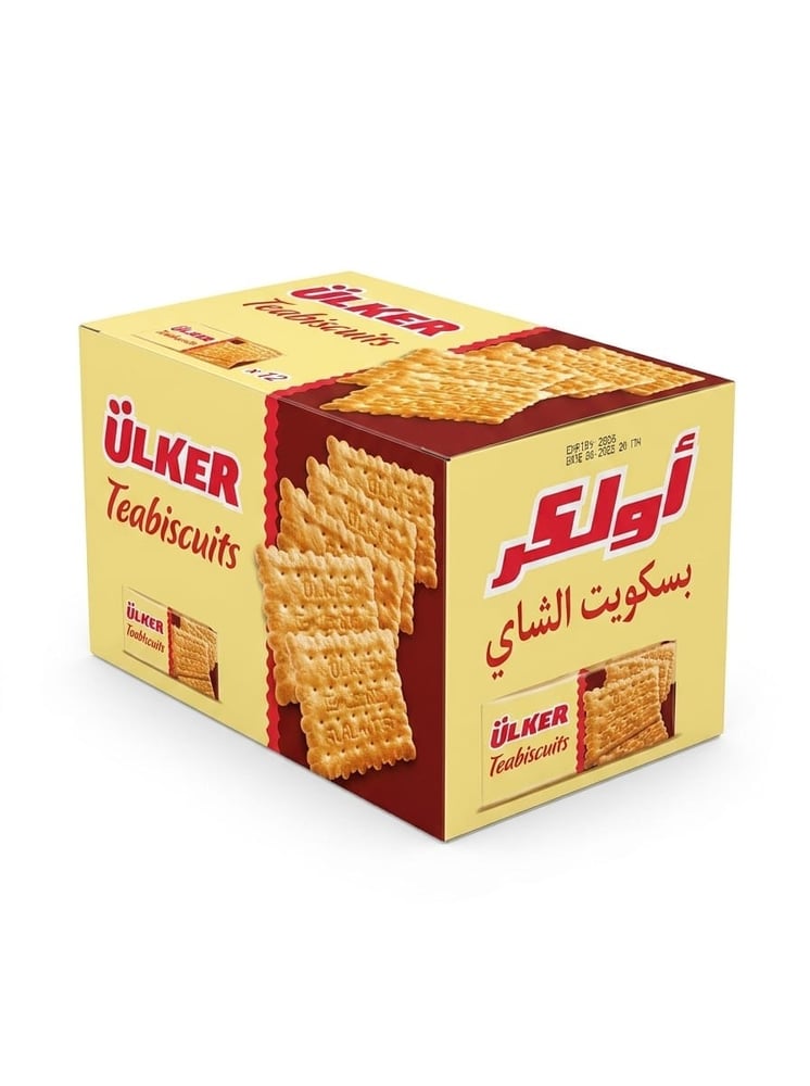 Original Ulker tea biscuits - carton (12 × 70 grams)