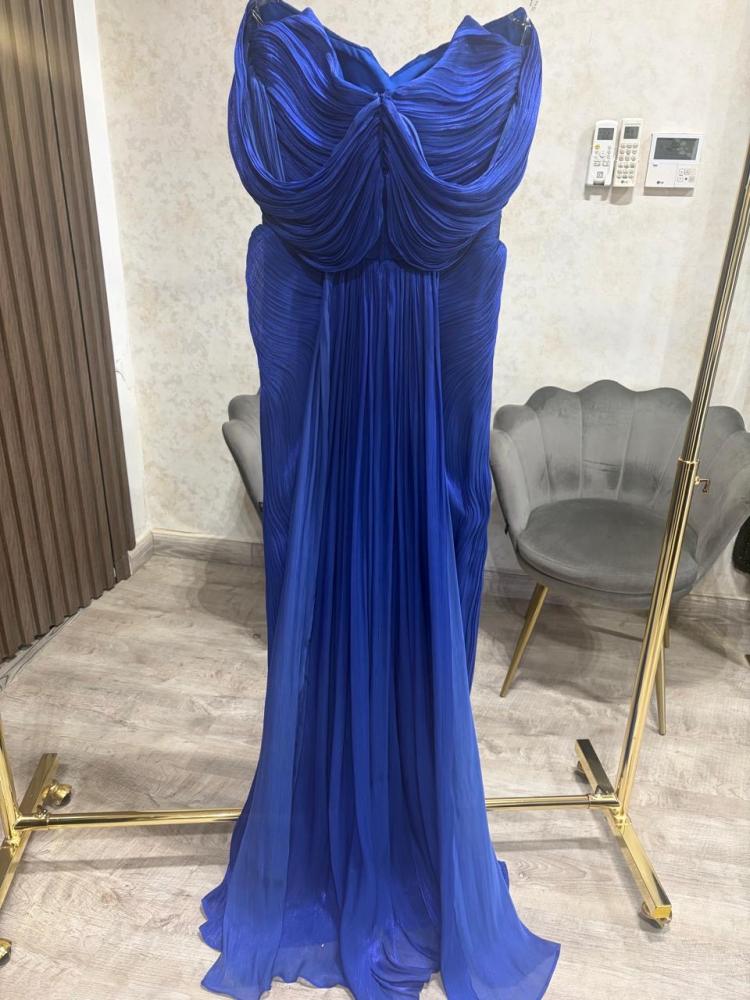 فستان سهره نيلي