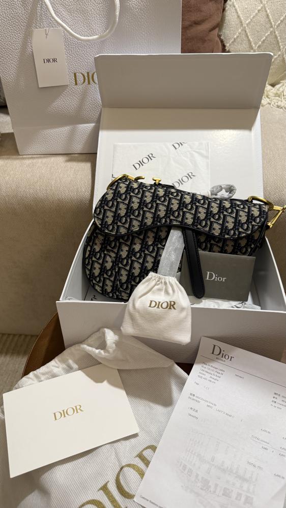 Dior saddle bag